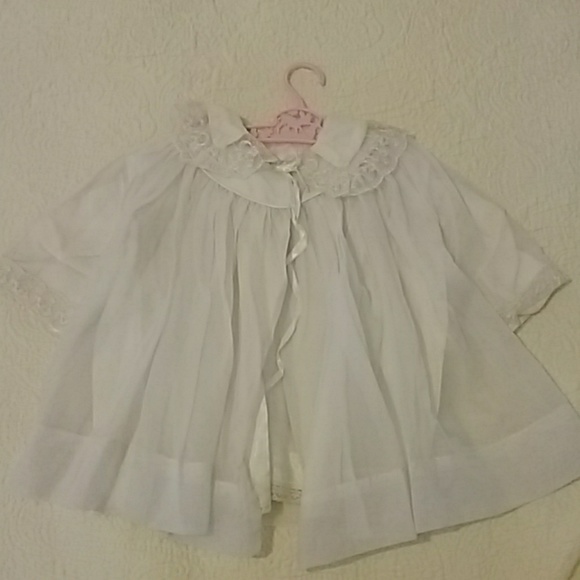 Beautiful Vintage baby christening set - Picture 6 of 8